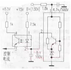 开关稳压电源中光耦产生传递信号