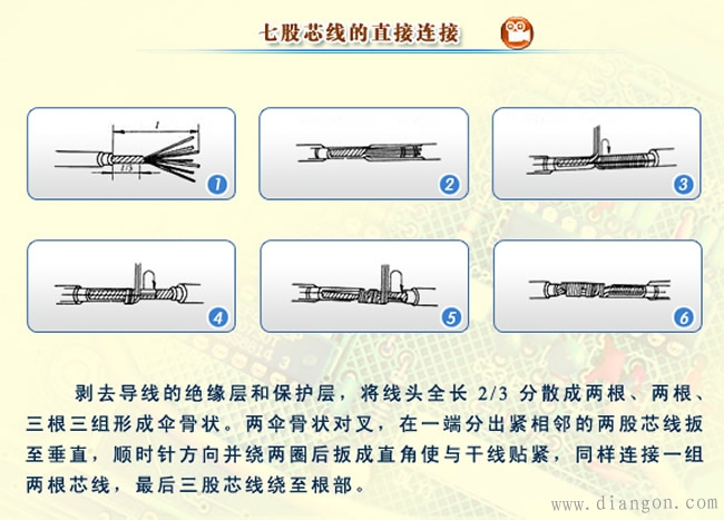 导线连接方法图解 导线连接方法图解