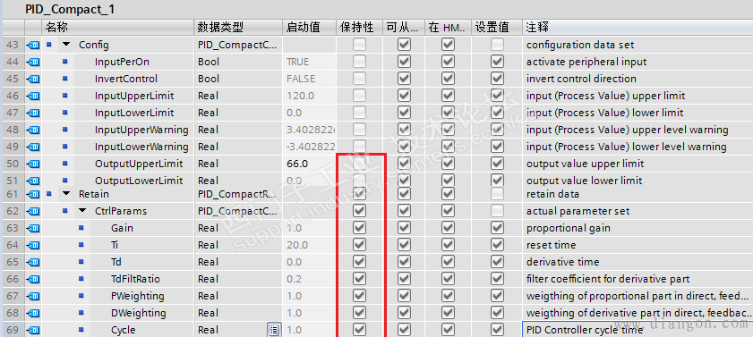 如何修改S7-1200 工艺对象中PID功能的组态参数并使其有效 如何修改S7-1200 工艺对象中PID功能的组态参数并使其有效