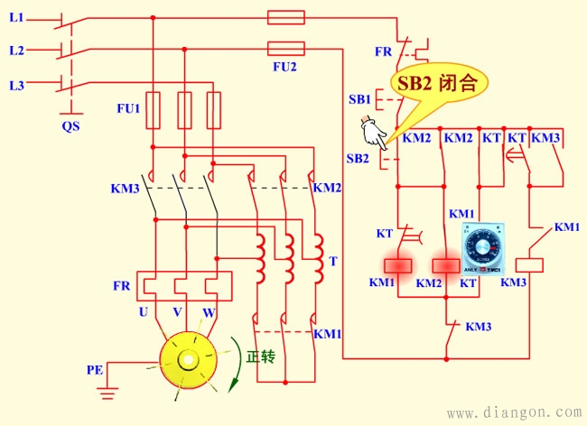 自耦变压器降压启动原理解析