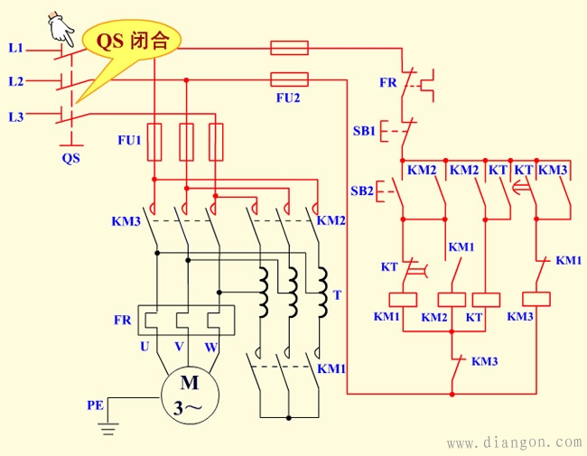 自耦变压器降压启动原理解析