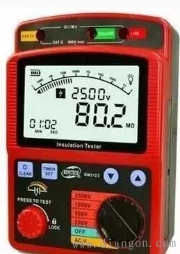 兆欧表摇表的使用方法