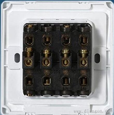 多地控制一盏灯开关安装接线方法图解