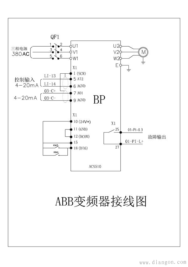 普传变频器改为ABB变频器工程案例分析 普传变频器改为ABB变频器工程案例分析