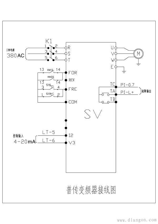 普传变频器改为ABB变频器工程案例分析 普传变频器改为ABB变频器工程案例分析