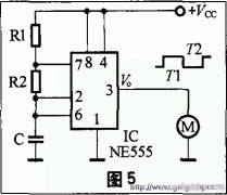 555多谐振荡器电路图