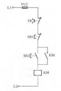 接触器常开触点与启动按钮并联实现自锁控制原理图解