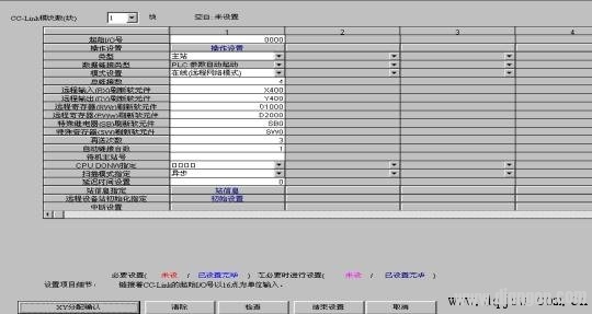 CC-Link现场总线的通信初始化设置方法