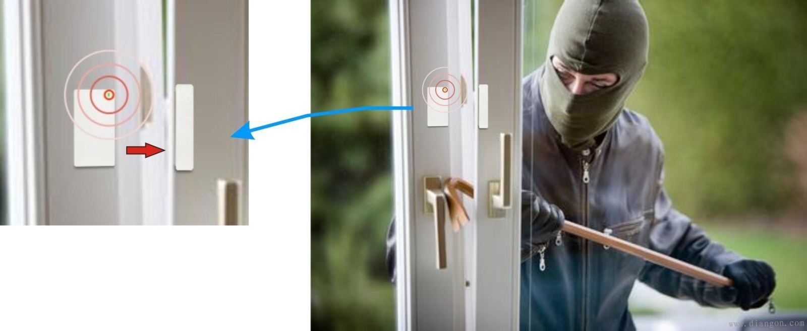 门磁传感器的工作原理