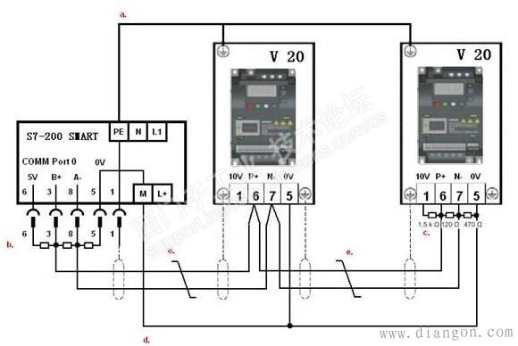 西门子S7-200 SMART PLC USS通信故障 西门子S7-200 SMART PLC USS通信故障