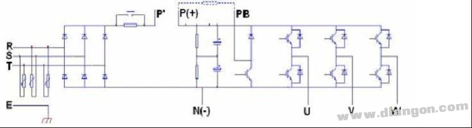 变频器基本电路工作原理