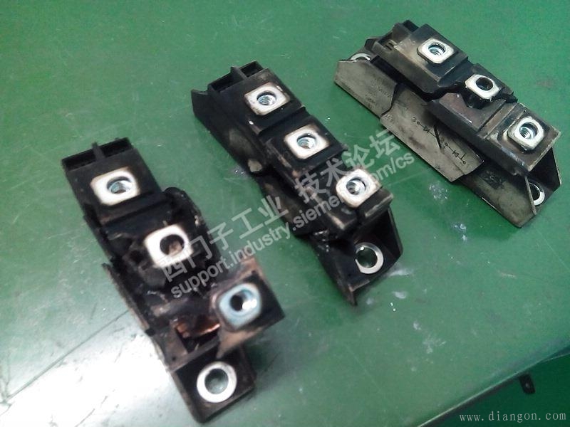 保养清灰造成MM430变频器炸模块 保养清灰造成MM430变频器炸模块