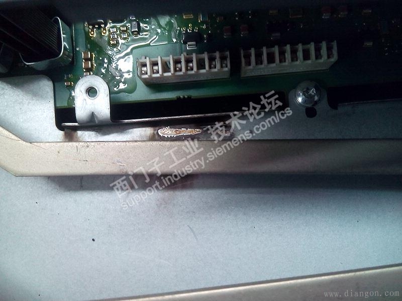 保养清灰造成MM430变频器炸模块 保养清灰造成MM430变频器炸模块