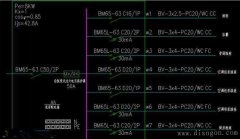 110平米三室两厅一厨一卫家装配电箱配置方法图解