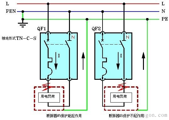 1P N断路器安装接线方法
