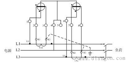 互感器和电表的接法