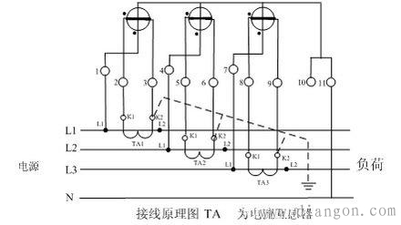 互感器和电表的接法