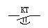 时间继电器的符号