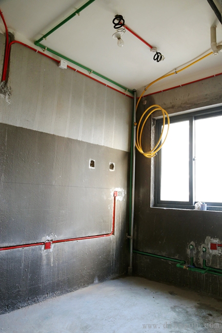 家装水电布管施工图_家庭水电装修施工现场图片 家装水电布管施工图_家庭水电装修施工现场图片