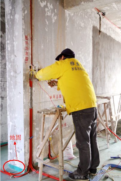 家装水电布管施工图_家庭水电装修施工现场图片 家装水电布管施工图_家庭水电装修施工现场图片