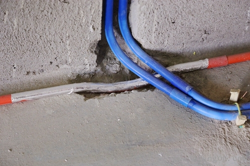 家装水电布管施工图_家庭水电装修施工现场图片 家装水电布管施工图_家庭水电装修施工现场图片