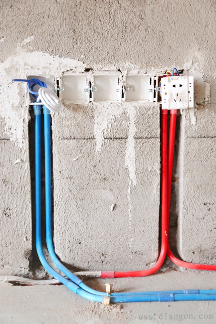 家装水电布管施工图_家庭水电装修施工现场图片 家装水电布管施工图_家庭水电装修施工现场图片