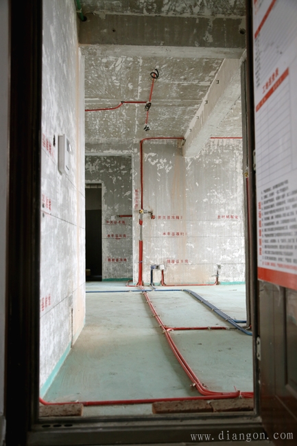 家装水电布管施工图_家庭水电装修施工现场图片 家装水电布管施工图_家庭水电装修施工现场图片