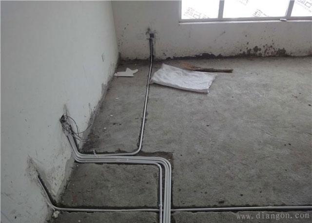 电线管敷设方式_pvc电线管预埋走线应做到横平竖直