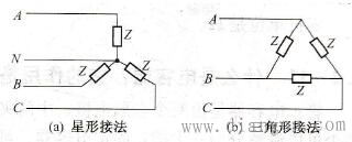 三相电路的负载接线方式