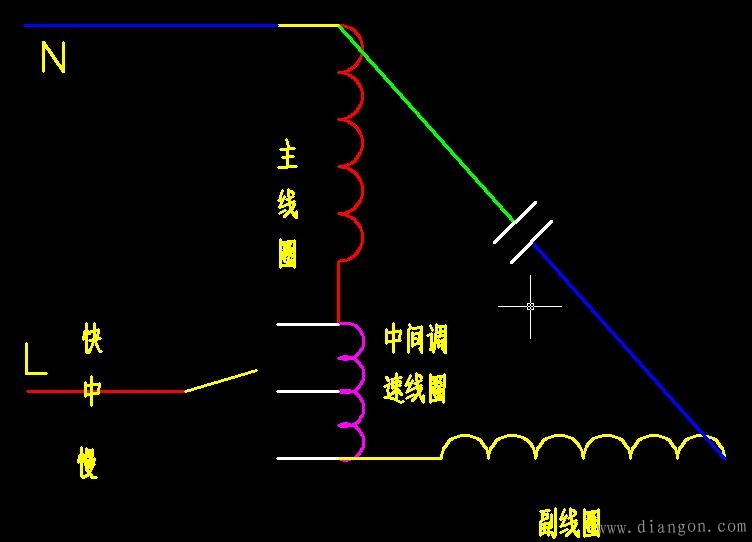 220v单向电动机正反转接法
