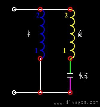 220v单向电动机正反转接法