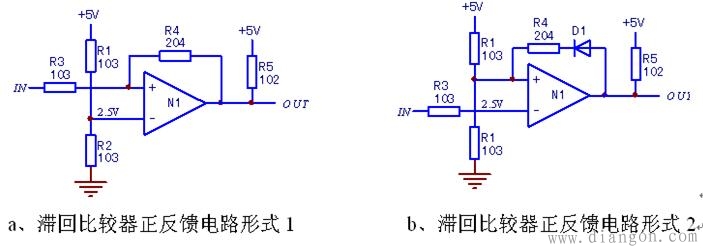 “点”比较器和“段”比较器电路