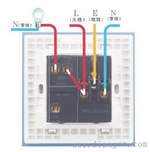 开关插座安装接线方法图解