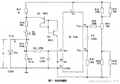 数字万用表二极管档位电路原理图解