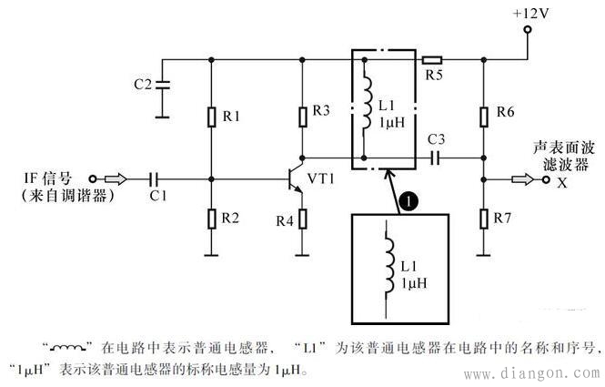 电感器与电子电路图中的图形符号 电感器与电子电路图中的图形符号