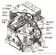 CJ10-10交流接触器结构图解