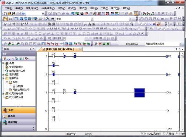 plc控制电动机正反转梯形图_PLC实现电机正反转控制编程实例 plc控制电动机正反转梯形图_PLC实现电机正反转控制编程实例