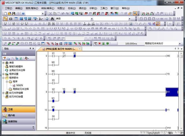 plc控制电动机正反转梯形图_PLC实现电机正反转控制编程实例 plc控制电动机正反转梯形图_PLC实现电机正反转控制编程实例