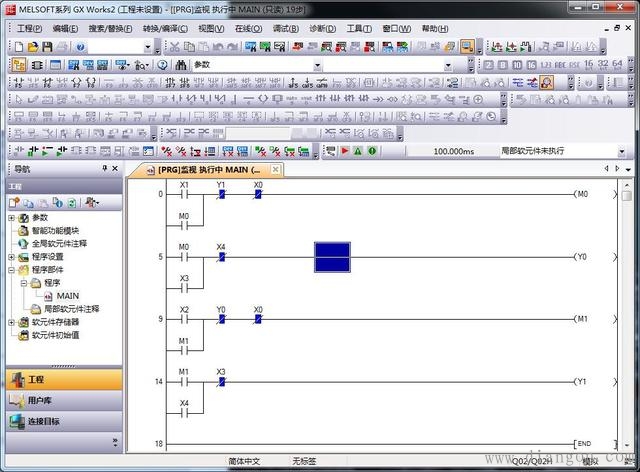 plc控制电动机正反转梯形图_PLC实现电机正反转控制编程实例 plc控制电动机正反转梯形图_PLC实现电机正反转控制编程实例