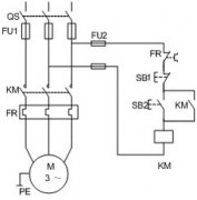 电动机单方向运行的接线