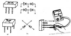 用万用表对整流桥好坏的检测方法