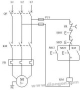 电动机两地控制电路原理