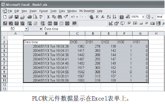 电脑读取三菱PLC数据的简单方法