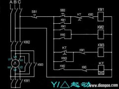 星三角启动原理图_星三角启动接线图-电动机星三角启动电路图集