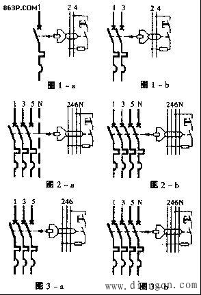 漏电保护器的正确接线方式