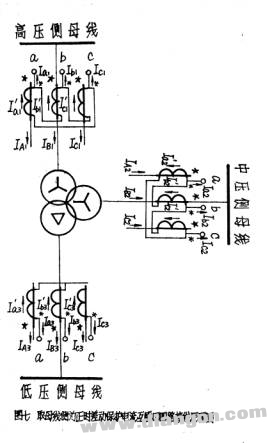 三线圈变压器差动保护的正确接线方法