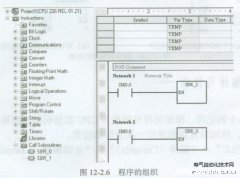 STEP7-Micro/WIN编程软件的程序结构组织