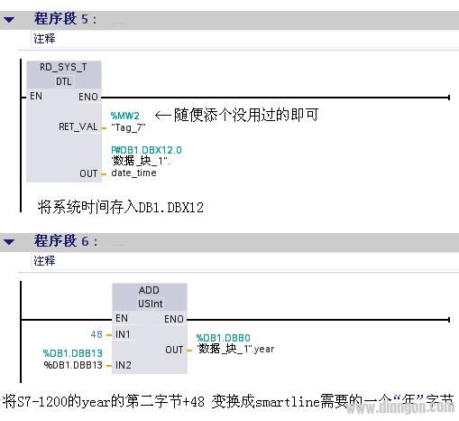 西门子触摸屏如何与S7-1200时间同步