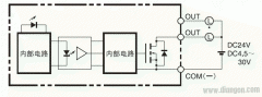 欧姆龙CP1L系列PLC的输岀漏型和源型分别是怎么接线的？