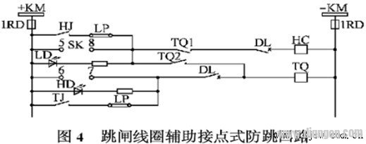 断路器防跳回路的作用及典型接线和应用注意事项